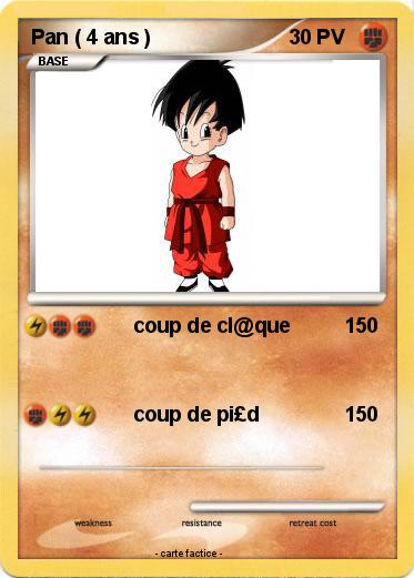Pokemon Pan ( 4 ans )