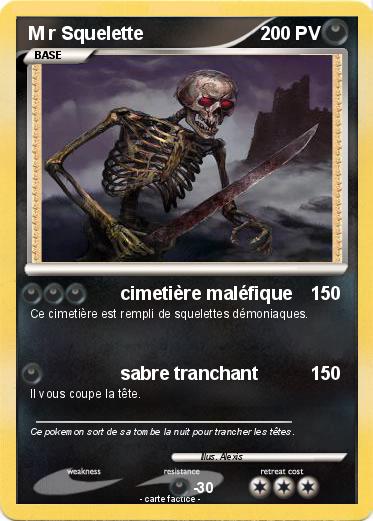 Pokemon M r Squelette