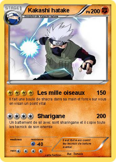 Pokemon Kakashi hatake