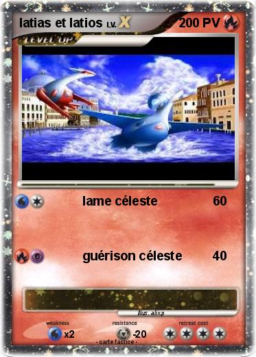 Pokemon latias et latios