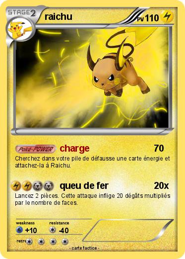Pokemon raichu