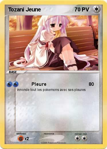 Pokemon Tozani Jeune