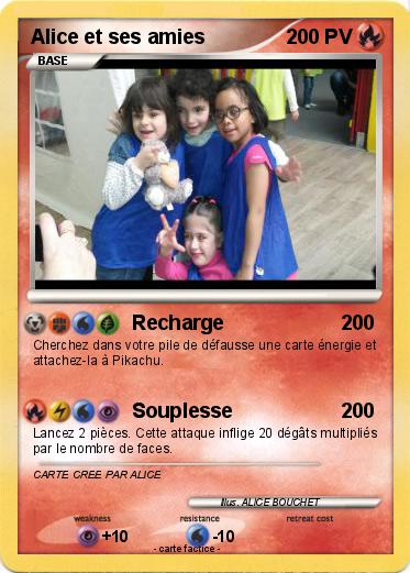 Pokemon Alice et ses amies