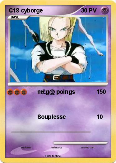 Pokemon C18 cyborge