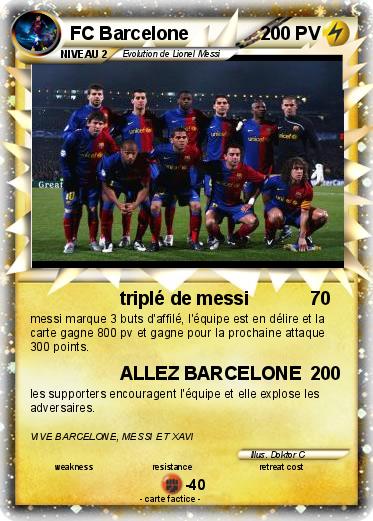 Pokemon FC Barcelone