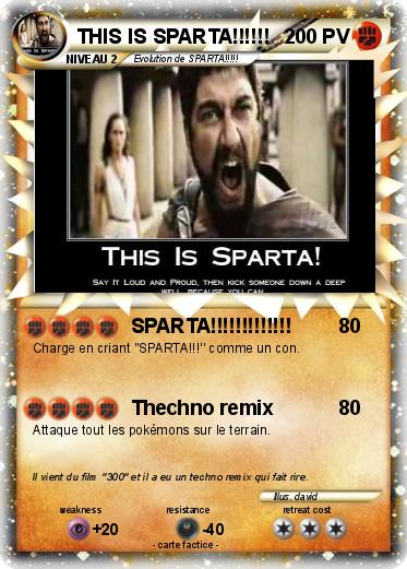 Pokemon THIS IS SPARTA!!!!!!