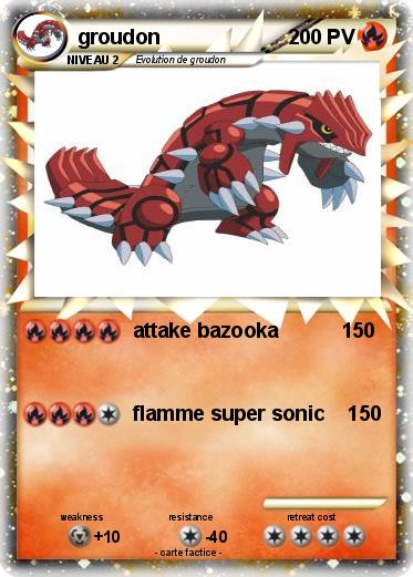 Pokemon groudon