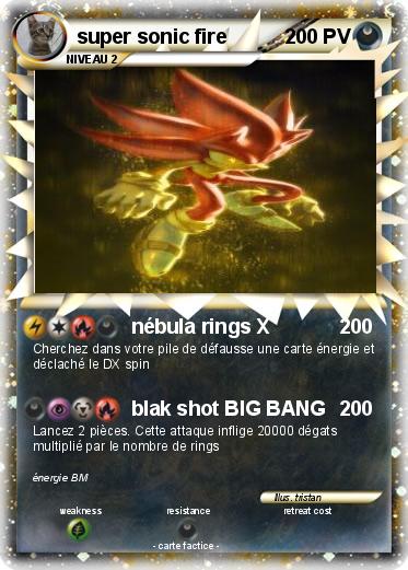 Pokemon super sonic fire