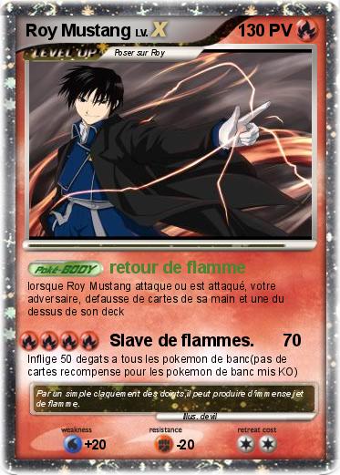 Pokemon Roy Mustang