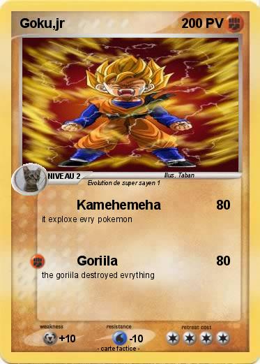 Pokemon Goku,jr