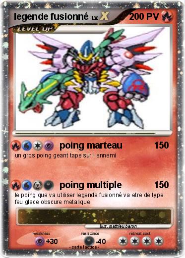 Pokemon legende fusionné