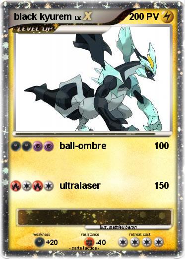 Pokemon black kyurem