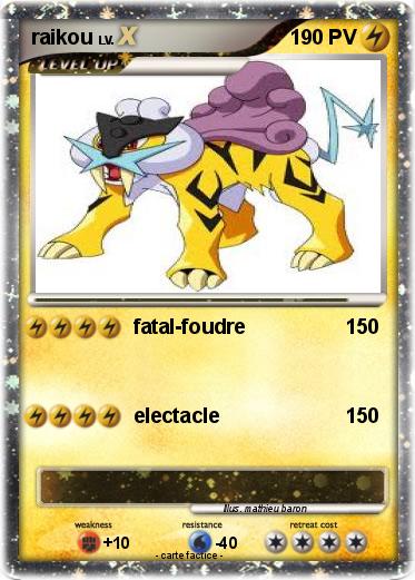 Pokemon raikou