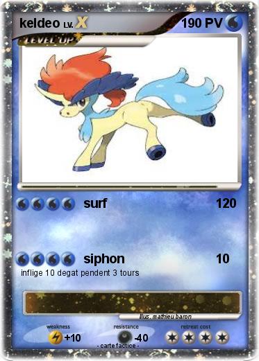 Pokemon keldeo
