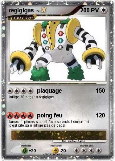 Pokemon regigigas