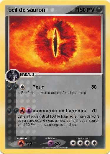 Pokemon oeil de sauron