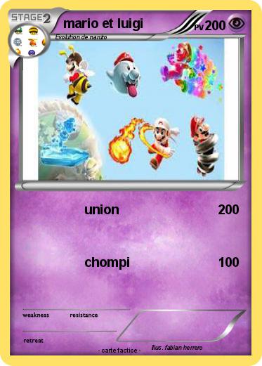 Pokemon mario et luigi