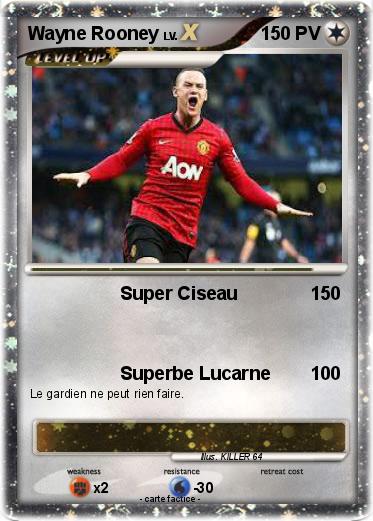 Pokemon Wayne Rooney