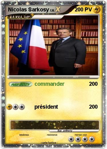 Pokemon Nicolas Sarkosy