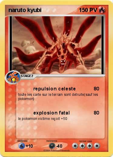 Pokemon naruto kyubi