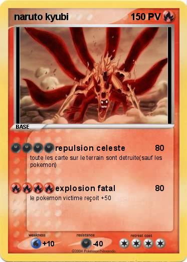Pokemon naruto kyubi