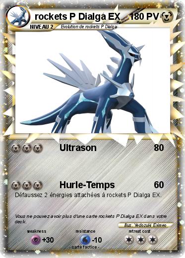 Pokemon rockets P Dialga EX