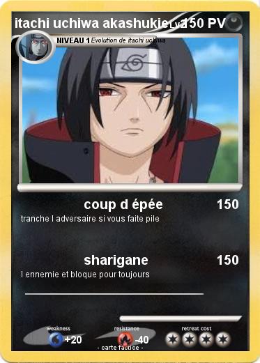 Pokemon itachi uchiwa akashukie