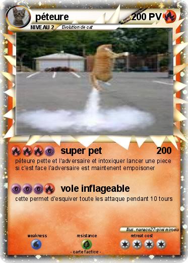 Pokemon péteure