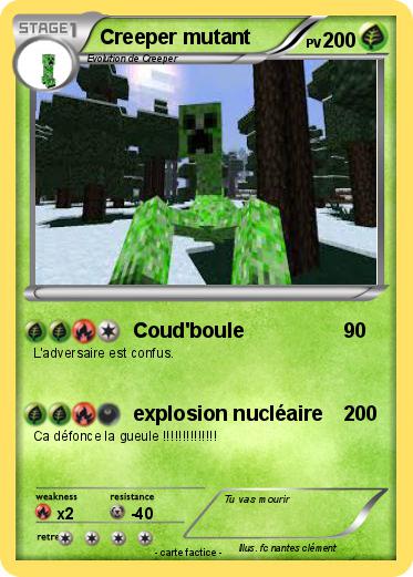 Pokemon Creeper mutant