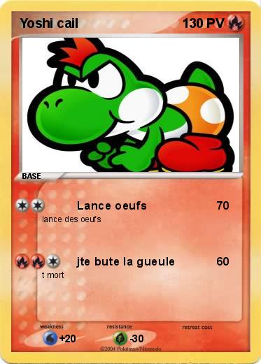 Pokemon Yoshi cail