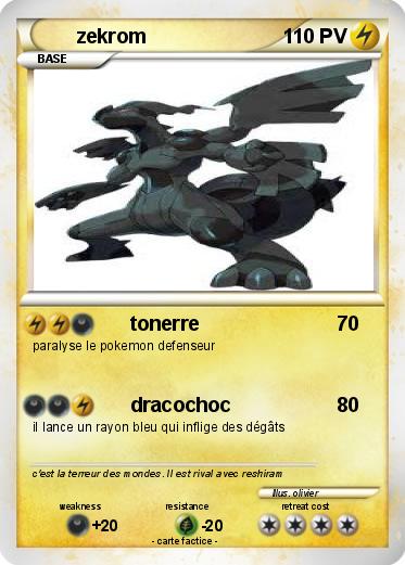 Pokemon zekrom