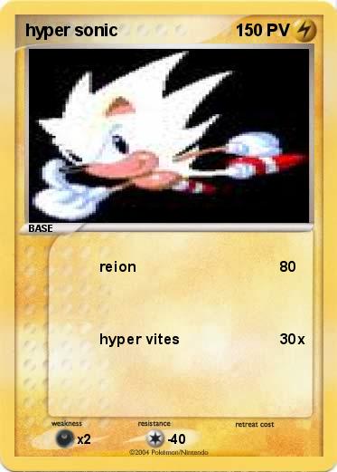 Pokemon hyper sonic