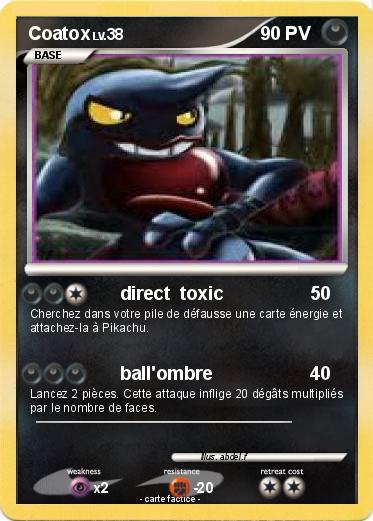 Pokemon Coatox