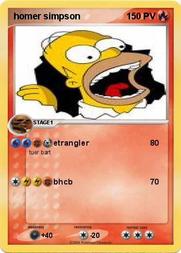 Pokemon homer simpson