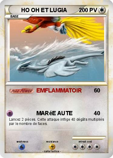 Pokemon HO OH ET LUGIA