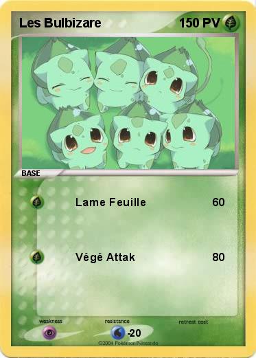 Pokemon Les Bulbizare
