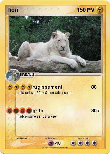 Pokemon lion