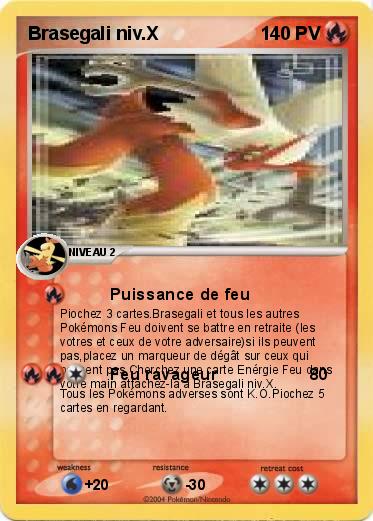 Pokemon Brasegali niv.X