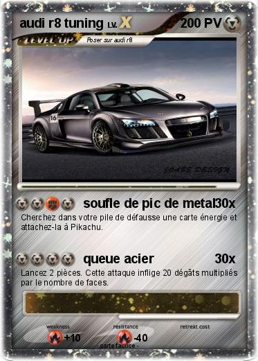 Pokemon audi r8 tuning