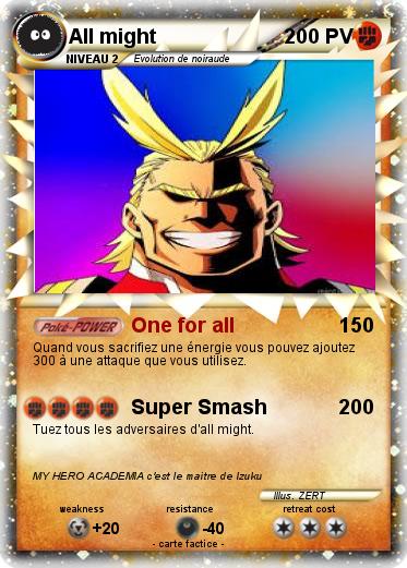 Pokemon All might
