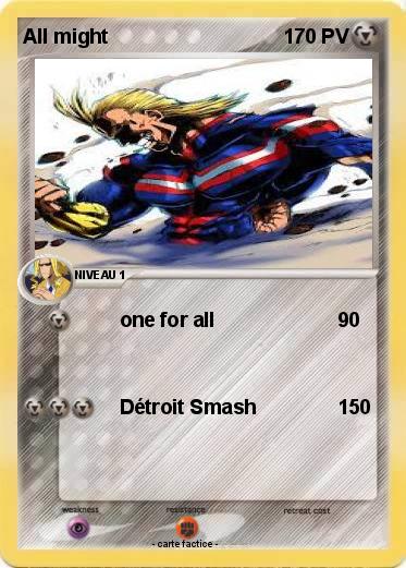 Pokemon All might