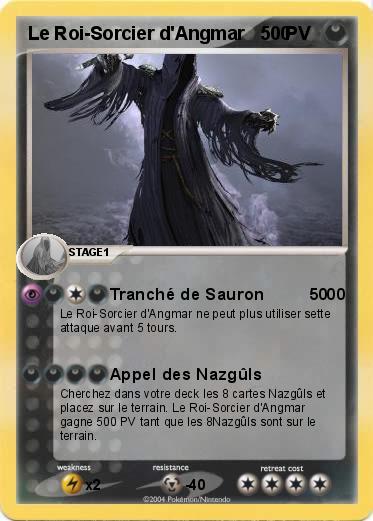 Pokemon Le Roi-Sorcier d'Angmar       0