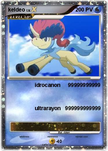Pokemon keldeo