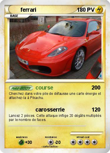 Pokemon ferrari