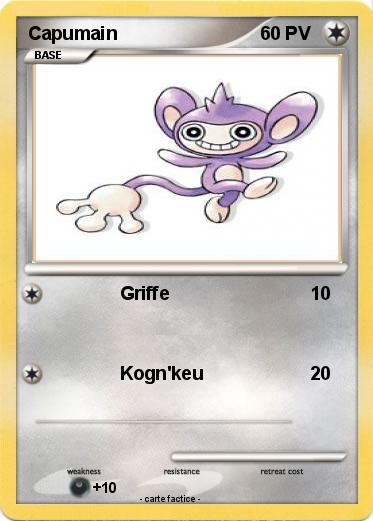 Pokemon Capumain