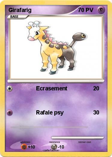 Pokemon Girafarig