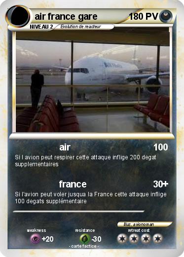 Pokemon air france gare