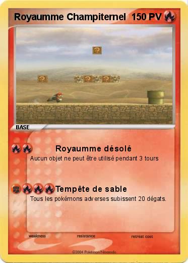 Pokemon Royaumme Champiternel