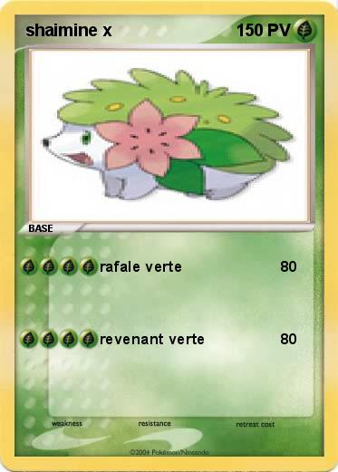 Pokemon shaimine x