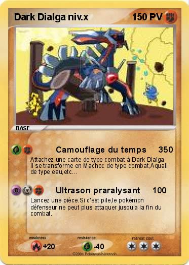 Pokemon Dark Dialga niv.x              